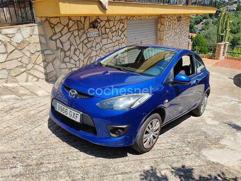 Azul Usado 2010 Mazda 2 Active Berlina | 3500 € (Precio justo) - Imagen 1/4
