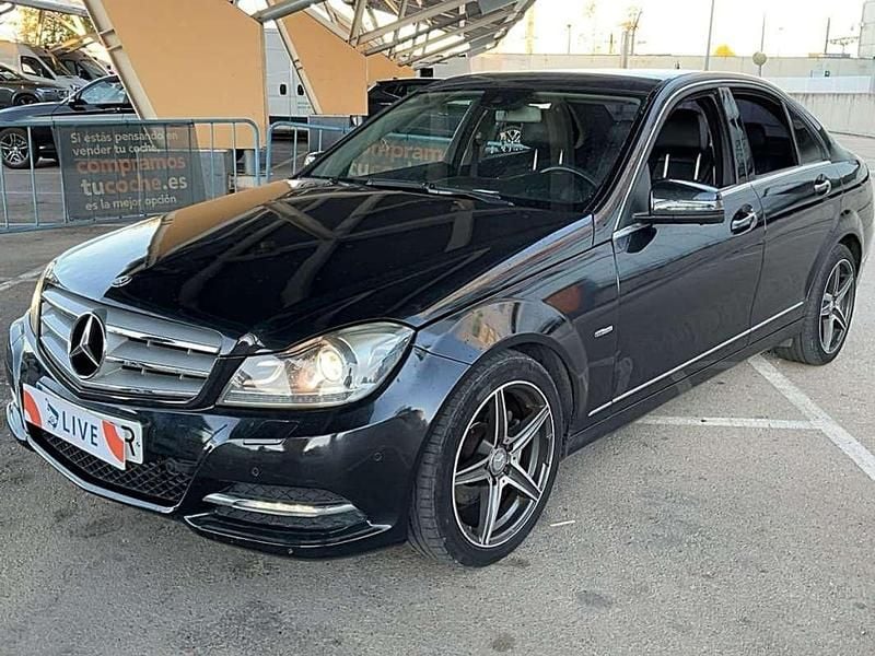 Usado Mercedes C250 Avantgarde 204 CV (150 kW) 2011 Negro Berlina