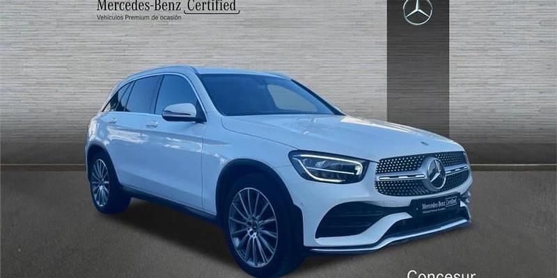 Usado Mercedes GLC300e 306 CV (225 kW) 2021 Blanco SUV