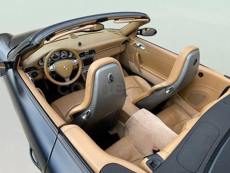 Usado Porsche 911 Turbo Cabriolet 480 CV (353 kW) 2007 Negro Descapotable