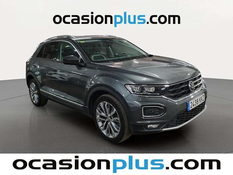 Usado VW T-Roc Sportline 150 CV (110 kW) 2018 Gris SUV