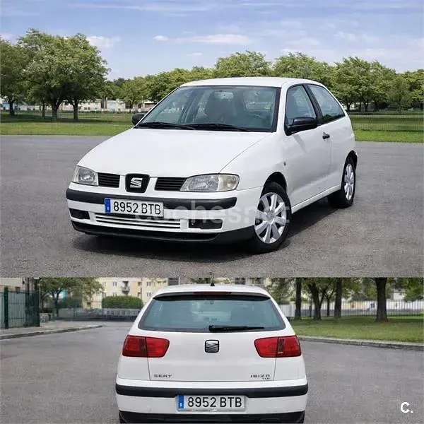 Usado Seat Ibiza 90 CV (66 kW) 2002 Blanco Utilitario