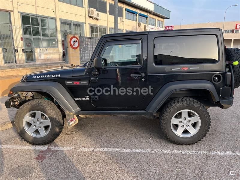 Usado Jeep Wrangler Rubicon 200 CV (147 kW) 2012 Negro SUV