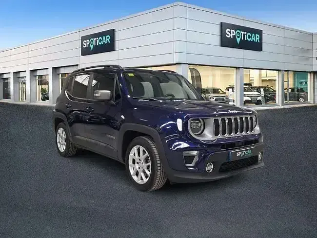 Usado Jeep Renegade Limited 150 CV (110 kW) 2020 Azul SUV