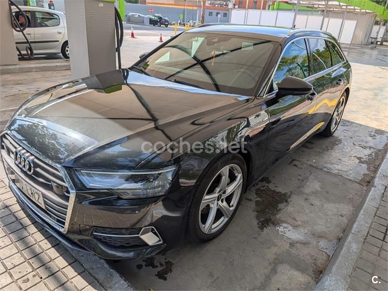 Usado Audi A6 S-Line 204 CV (150 kW) 2021 Negro Familiar