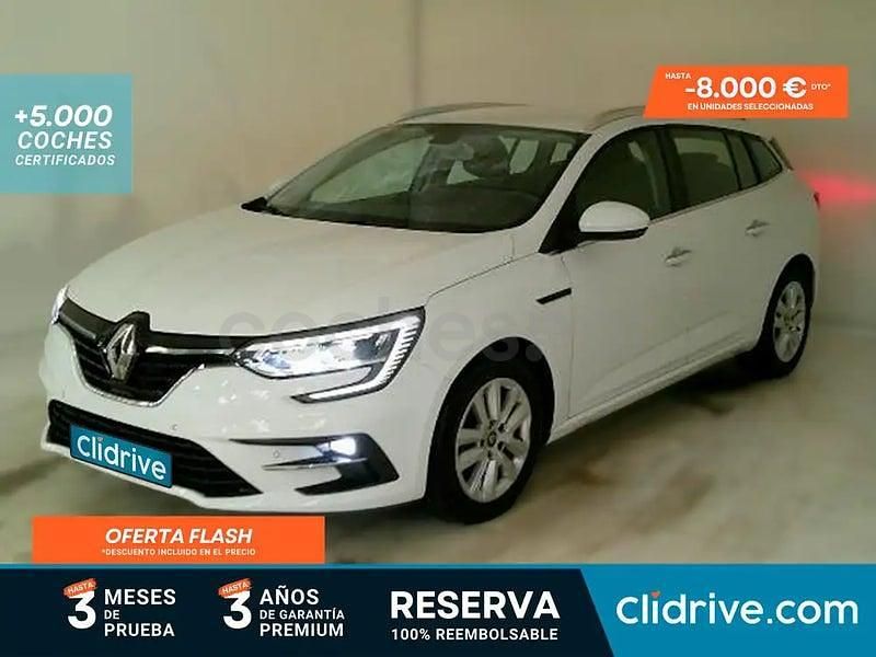 Usado Renault Mégane GrandTour Business 115 CV (84 kW) 2021 Blanco Familiar