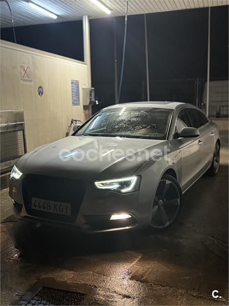 Usado Audi A5 Sportback 245 CV (180 kW) 2012 Gris / plata Utilitario