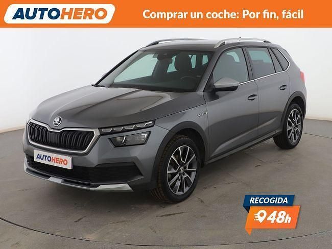 Gris Usado 2022 Skoda Kamiq ScoutLine SUV | 19.699 € (Un poco caro) - Imagen 1/3