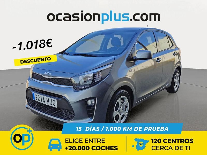 Gris Usado 2023 Kia Picanto Utilitario | 11.200 € (Precio justo) - Imagen 1/4