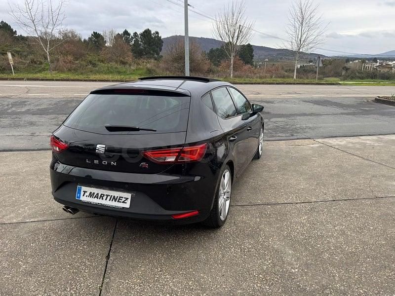 Usado Seat Leon FR 150 CV (110 kW) 2016 Negro Berlina