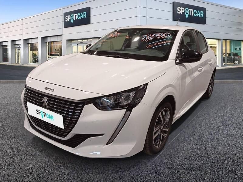 Blanco Usado 2023 Peugeot 208 Active Utilitario | 18.990 € (Caro) - Imagen 1/3