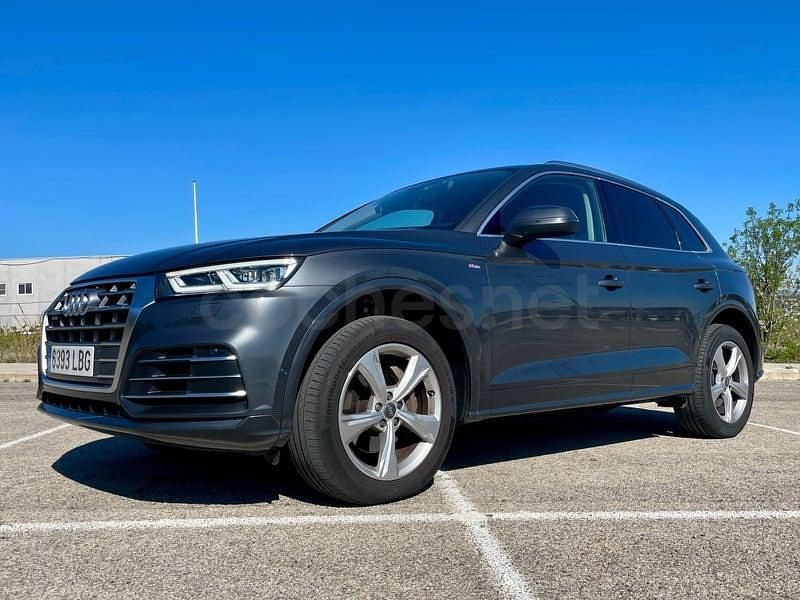 Usado Audi Q5 S-Line 163 CV (119 kW) 2019 Gris / plata SUV