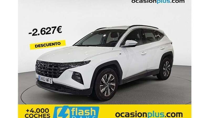 Blanco Usado 2023 Hyundai Tucson SUV | 26.273 € (Un poco caro) - Imagen 1/4