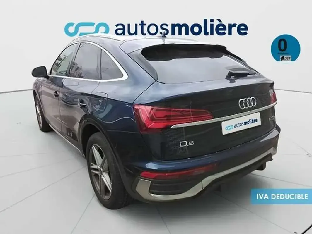 Usado Audi Q5 S-Line 299 CV (219 kW) 2021 Azul SUV