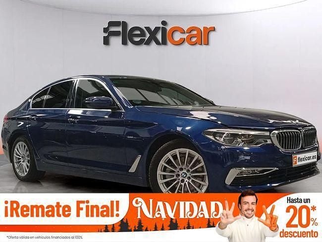 Azul Usado 2017 BMW 520 Berlina | 24.790 € (Precio justo) - Imagen 1/4