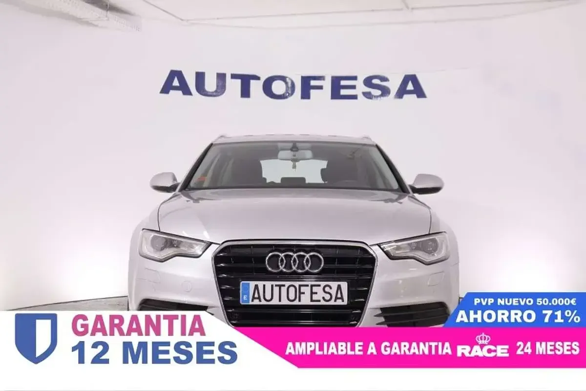 Usado Audi A6 190 CV (139 kW) 2014 Gris Familiar
