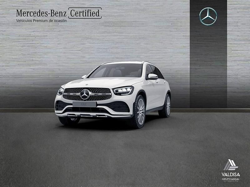 Blanco Usado 2022 Mercedes GLC200 AMG line SUV | 41.900 € (Precio justo) - Imagen 1/4