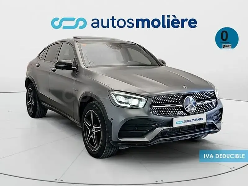Usado Mercedes GLC300e 320 CV (235 kW) 2021 Gris / plata SUV