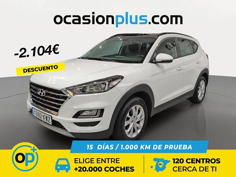 Blanco Usado 2019 Hyundai Tucson SUV | 17.980 € (Precio justo) - Imagen 1/4