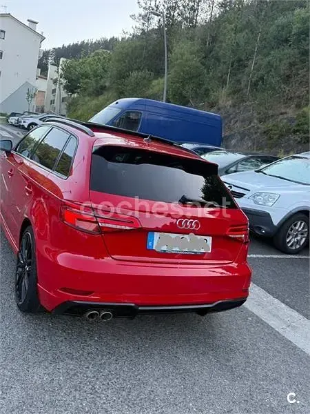 Usado Audi A3 150 CV (110 kW) 2020 Rojo Berlina