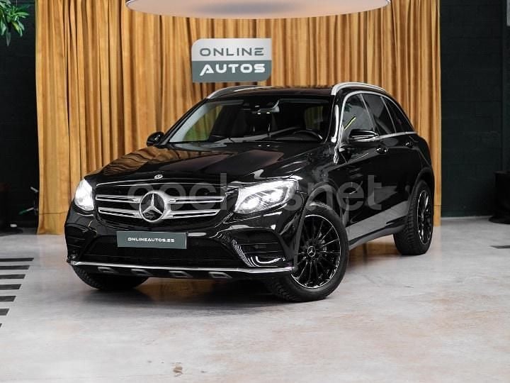 Usado Mercedes GLC350 258 CV (189 kW) 2018 Negro SUV