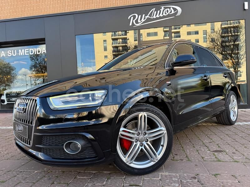 Usado Audi Q3 S-Line 140 CV (102 kW) 2013 Negro SUV