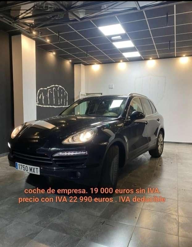 Negro Usado 2012 Porsche Cayenne SUV | 19.000 € (Buen precio) - Imagen 1/4