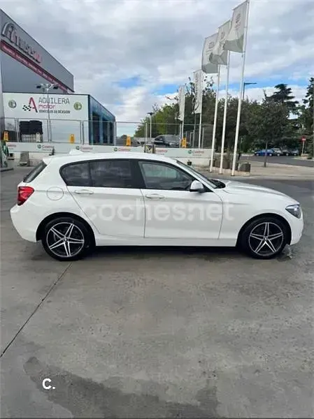 Usado BMW 116 116 CV (85 kW) 2014 Blanco Utilitario