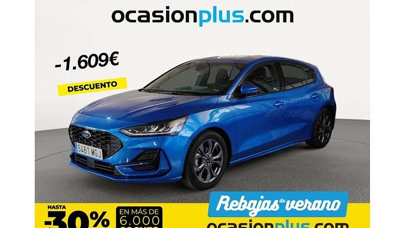 Azul Usado 2023 Ford Focus ST-Line Utilitario | 15.728 € (Buen precio) - Imagen 1/4