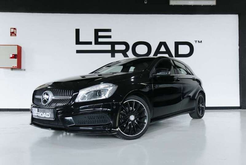 Negro Usado 2015 Mercedes A180 AMG line Utilitario | 17.990 € (Precio justo) - Imagen 1/4