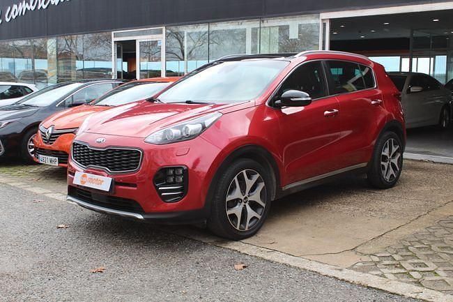 Usado Kia Sportage 116 CV (85 kW) 2018 Rojo SUV