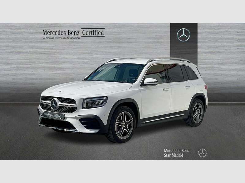 Blanco Usado 2023 Mercedes GLB200 SUV | 43.595 € (Precio justo) - Imagen 1/4