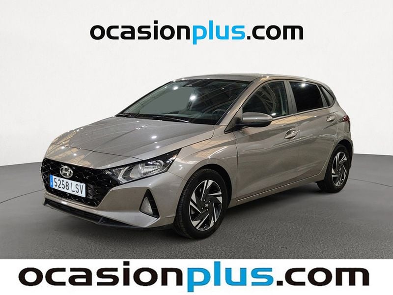 Marrón Usado 2021 Hyundai i20 Utilitario | 11.955 € (Precio justo) - Imagen 1/4