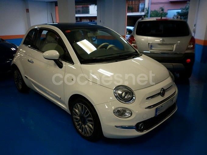 Usado Fiat 500 Lounge 69 CV (50 kW) 2017 Blanco Berlina