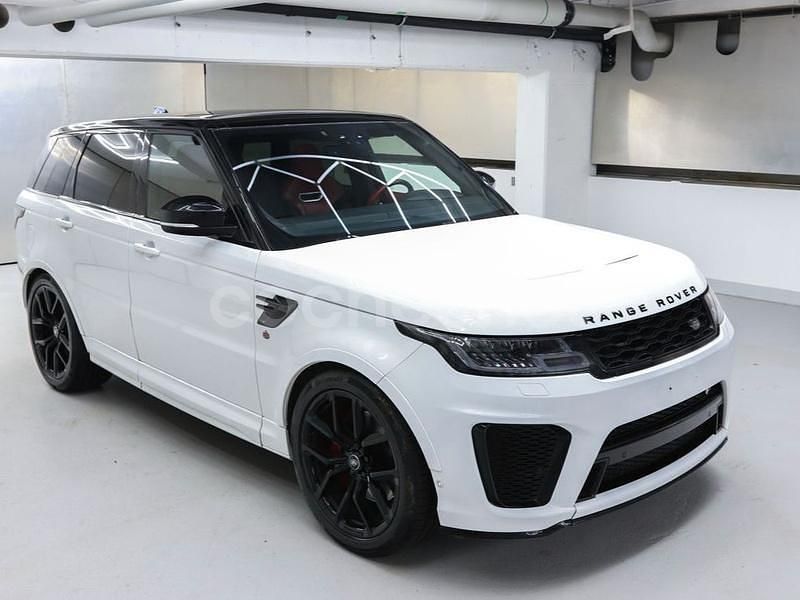 Blanco Usado 2018 Land Rover Range Rover Sport SVR SUV | 64.999 € (Un poco caro) - Imagen 1/4