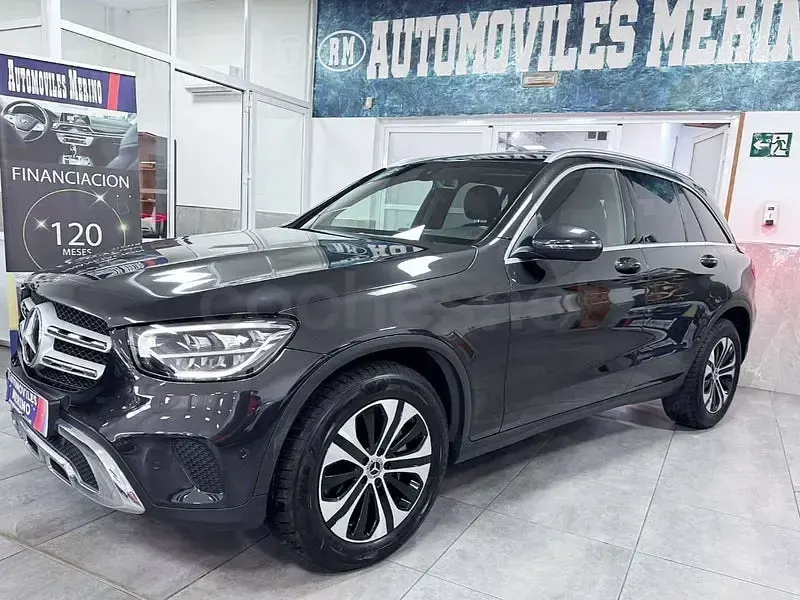 Usado Mercedes GLC220 194 CV (142 kW) 2020 Negro SUV