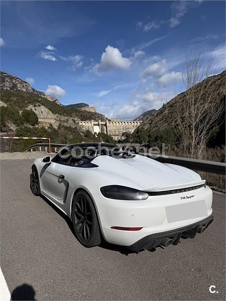Usado Porsche 718 Spyder 420 CV (308 kW) 2020 Blanco Descapotable