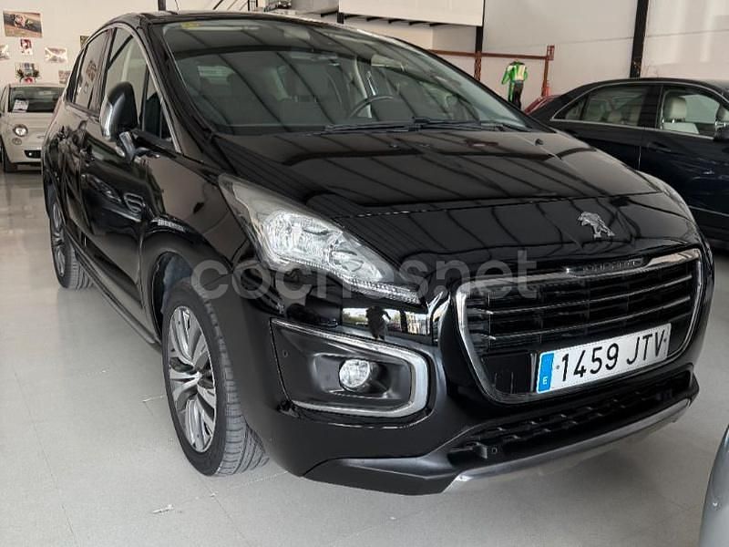 Negro Usado 2016 Peugeot 3008 Allure Berlina | 10.500 € (Super precio) - Imagen 1/4