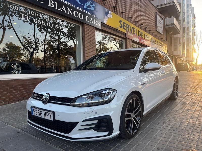Usado VW Golf VII GTD 184 CV (135 kW) 2019 Blanco Utilitario