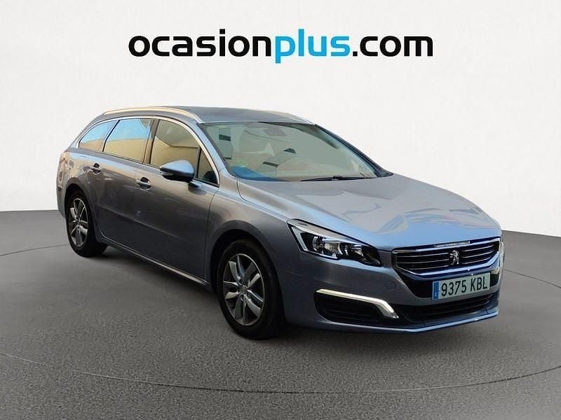 Usado Peugeot 508 SW Active 120 CV (88 kW) 2017 Gris Familiar