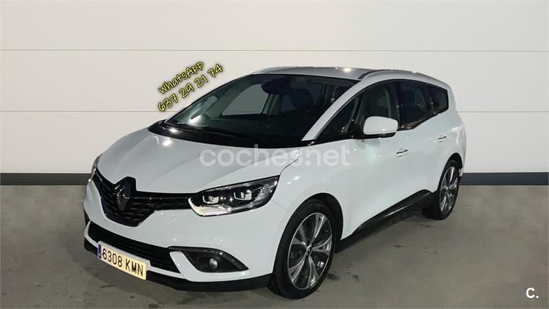 Blanco Usado 2018 Renault Grand Scénic IV Zen Monovolumen | 16.800 € (Buen precio) - Imagen 1/4