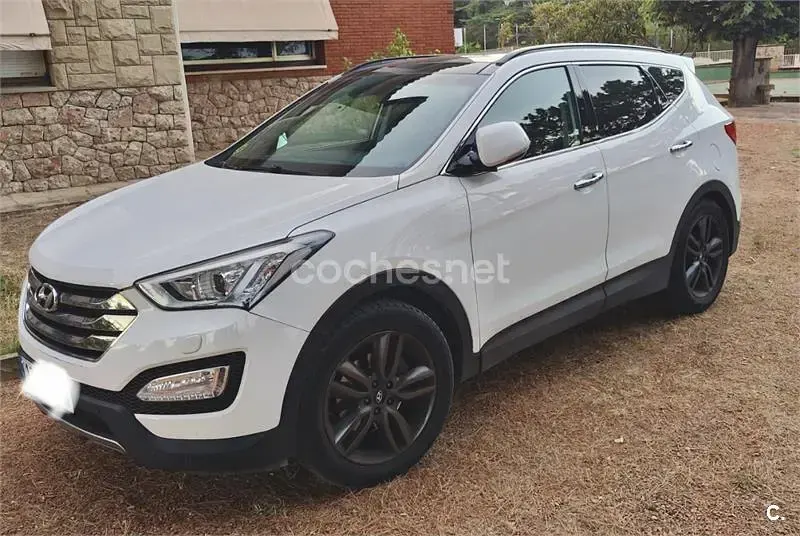 Usado Hyundai Santa Fe Style 197 CV (144 kW) 2015 Blanco SUV