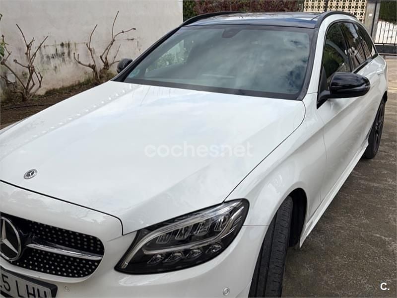 Usado Mercedes C200 160 CV (117 kW) 2020 Blanco Familiar