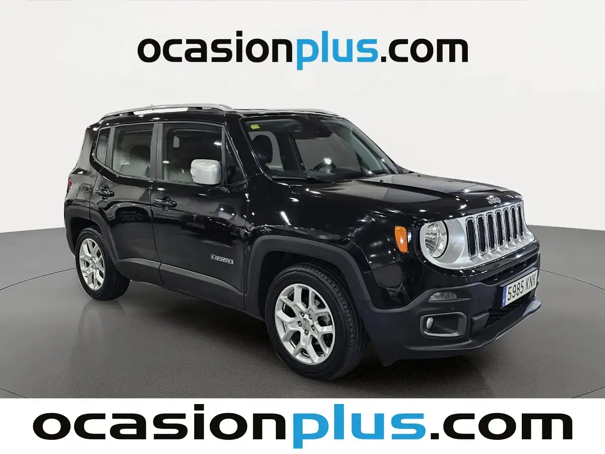 Usado Jeep Renegade Limited 120 CV (88 kW) 2018 Negro SUV