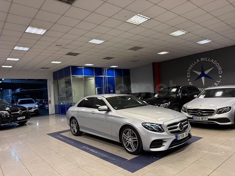 Usado Mercedes E350 258 CV (189 kW) 2016 Gris / plata Berlina