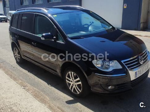 Negro Usado 2008 VW Touran Highline Monovolumen | 5400 € (Buen precio) - Imagen 1/4