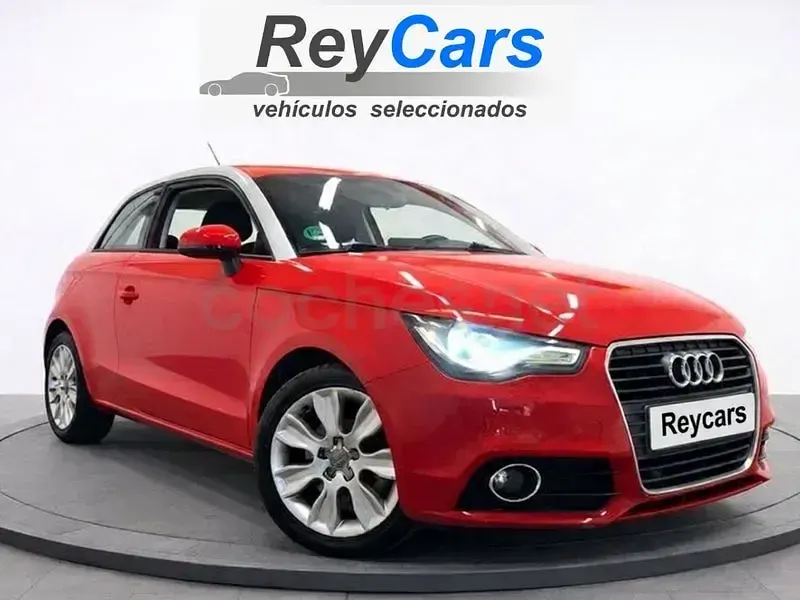 Usado Audi A1 Ambition 122 CV (89 kW) 2010 Rojo Utilitario