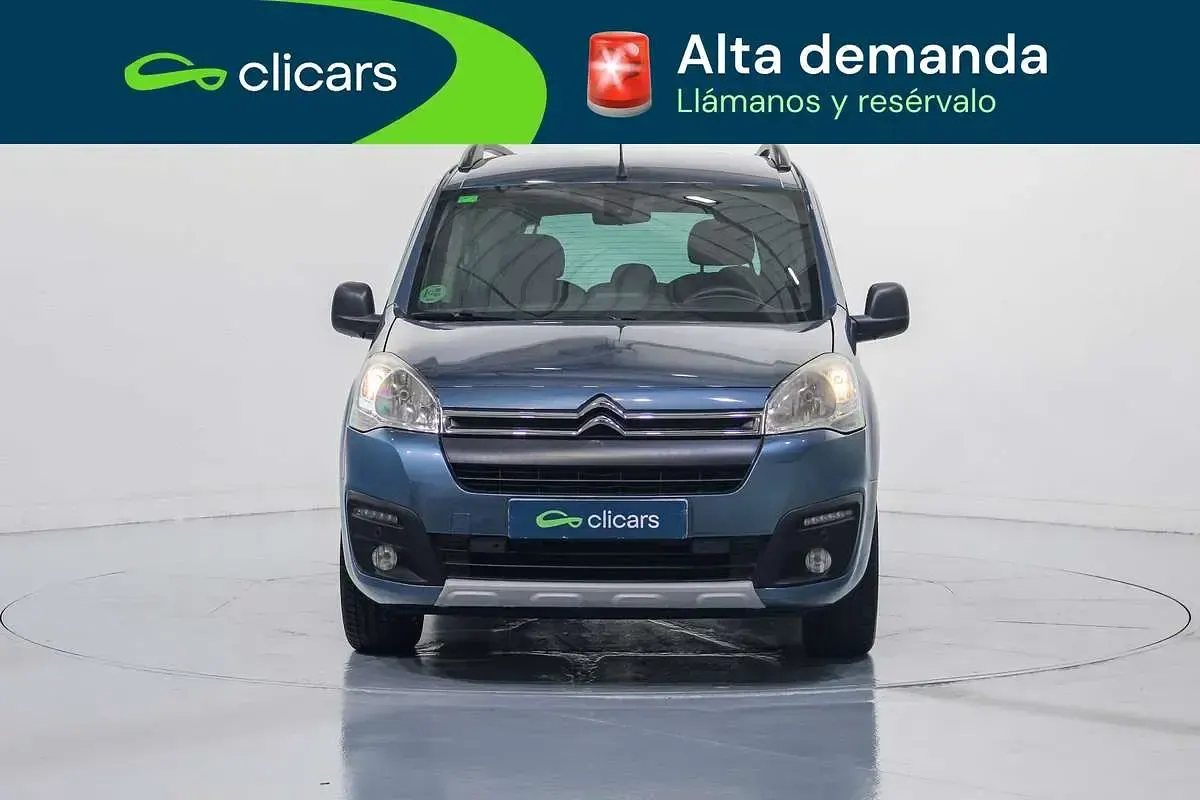 Usado Citroën e-Berlingo PureTech 110 CV (80 kW) 2018 Azul Monovolumen