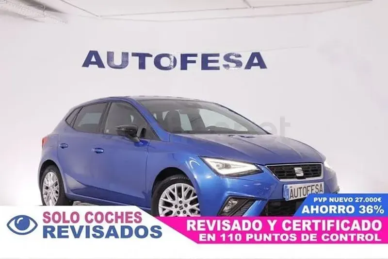 Usado Seat Ibiza FR 115 CV (84 kW) 2025 Azul Utilitario