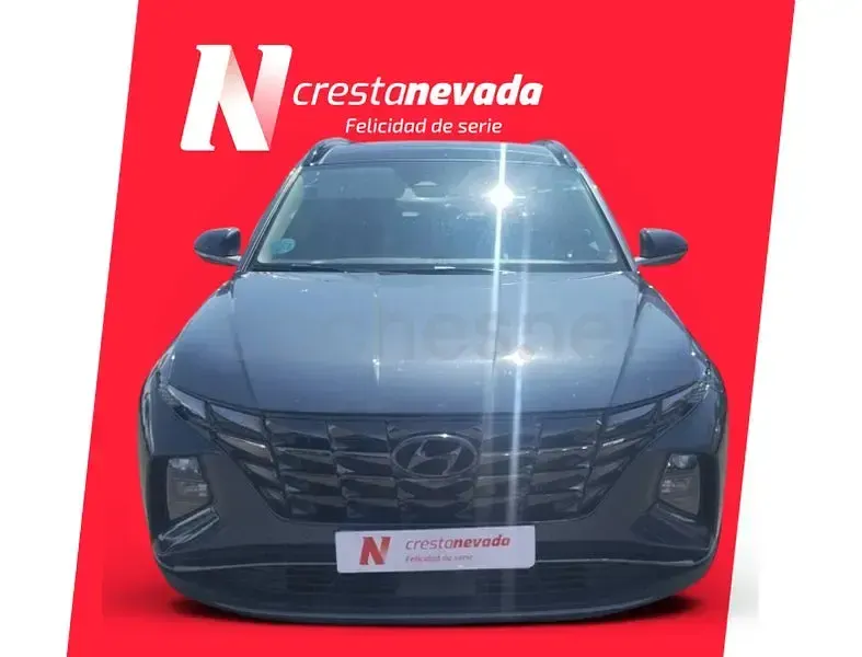 Usado Hyundai Tucson 136 CV (100 kW) 2021 Gris / plata SUV